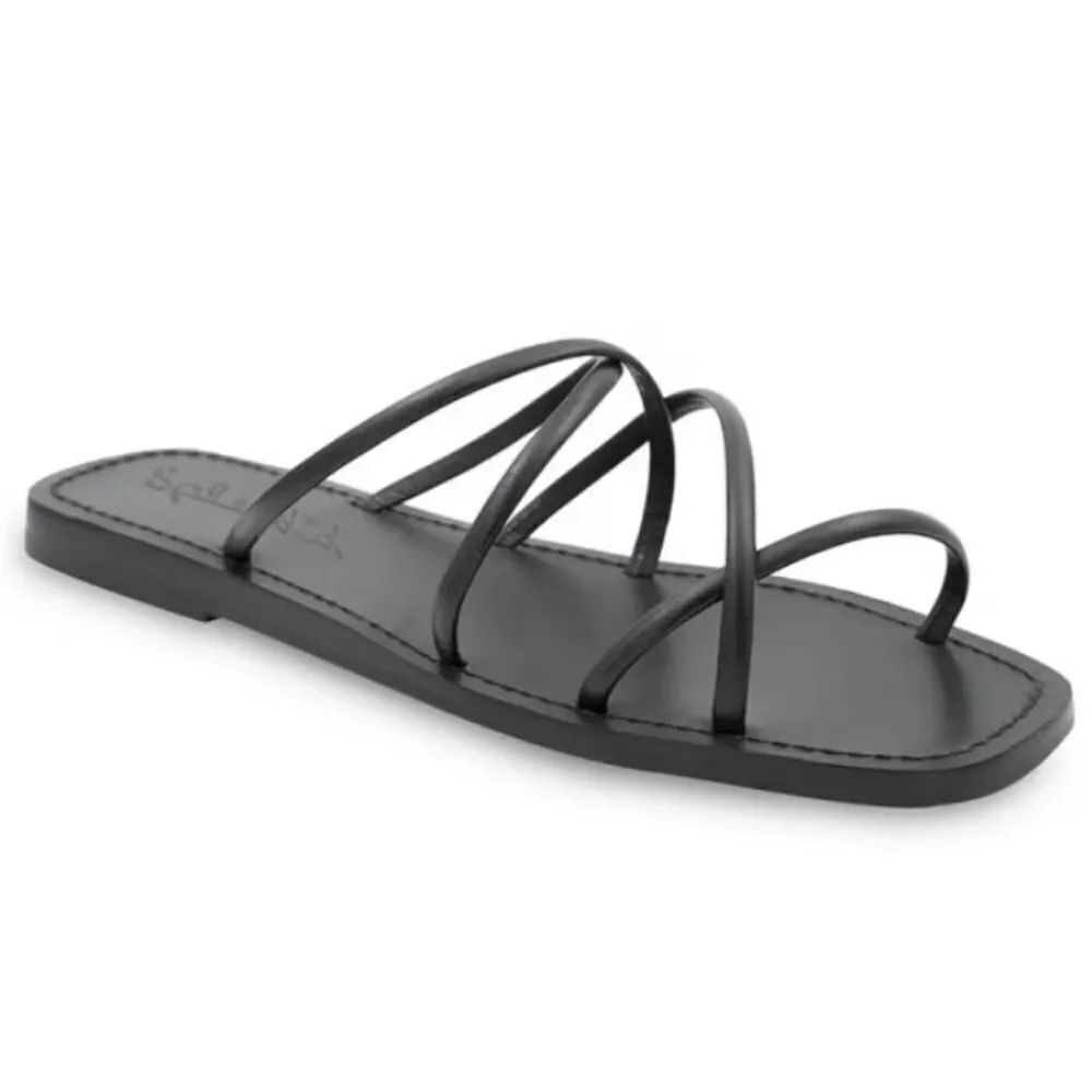 BRAND NEW SPLENDID MULTI-STRAPS SLIP-ON SANDAL